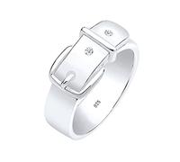 Elli DIAMONDS Ring Damen Gürtel Symbol Diamant (0.03 ct.) in 925 Sterling Silber