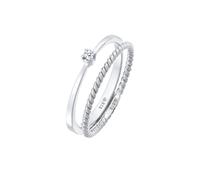 Elli Diamonds Ring Damen silber, 54
