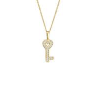 Elli DIAMONDS Schlüssel Elegant Diamant (0.1 ct.) 585 Gelbgold 45 Damen