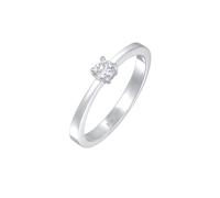 Elli DIAMONDS Solitär Lab Grown Diamanten (0.17 ct) 925 Silber 52 Damen