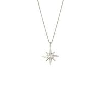 Elli DIAMONDS Stern Lab Grown Diamant Weiß (0.035 ct) 925 Sterling Silber silberfarben Damen