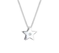 Halskette Sterne Diamant 925 Sterling Silber DIAMORE Weiß 4N943/50X001