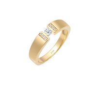 Elli DIAMONDS Verlobung Diamant 0.14 ct. 585 Gelbgold 54 Damen