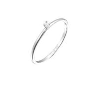 Elli DIAMONDS Verlobung Diamanten Weiß Brillantschliff (0.015 ct) 585 Weißgold 54 Damen
