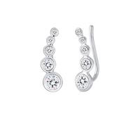 ELLI Damen Ohrringe 'Climber' silber, Größe One Size, 4025980 Silber One Size