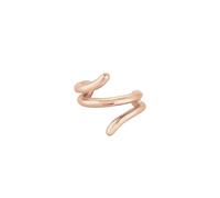Elli Earcuff Ohrklemme Geo Basic Minimal 925 Silber rosefarben Damen