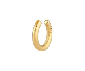 Elli Earcuff Single Basic Look 925 Silber goldfarben Damen