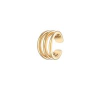 Elli Earcuff Single Modern Basis 925 Silber goldfarben Damen