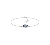 Elli Armband Damen mit Evil Eye Symbol und Kristallen in 925 Sterling Silber