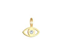 Elli Evil Eye Symbol 925 Silber, mit Kristallen von Swarovski® goldfarben Damen