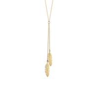 Elli Feder Y-Kette Boho Trend 925 Silber goldfarben Damen