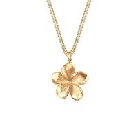 Elli - Frangipani Blüte 925 Sterling Silber Ketten 1 ct Damen