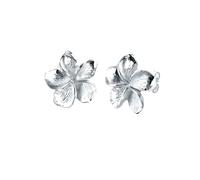 Elli Ohrringe Damen Frangipani Blüte Natur Blume Filigran 925 Silber