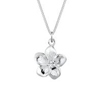 Elli Frangipani Blüte Kristalle 925 Silber Weiß Damen