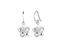 Elli Frangipani Blüten Kristalle 925 Silber OneSize Damen