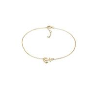 Elli Fußkette »Anker, 0701632915, 0706710116«, gelbgoldfarben