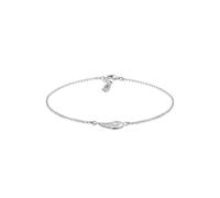 Elli Fußschmuck Damen Fußkettchen Engelsflügel Symbol in 925 Sterling Silber
