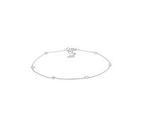 Elli Fußschmuck Damen Fußkettchen Sterne mit Kristalle in 925 Sterling Silber