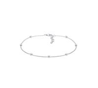 Elli Fußschmuck Damen Fußkettchen Kugel Geo Basic in 925 Sterling Silber