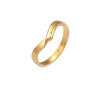 Elli Gedreht Wickelring V Form Trend Basic 925er Silber 54 Damen