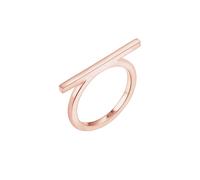 Elli Ring Damen Geo Minimal Blogger Trend Edgy in 925 Sterling Silber