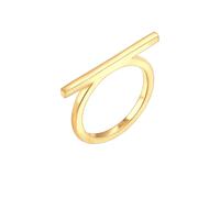 Ring Geo Minimal Blogger Trend Stab 925 Sterling Silber Elli Gold 58 (Artikelnummer: 4N226/20X58)