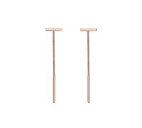 Elli Geo Stift Stab Durchzieher Basic 925 Silber rosefarben Damen