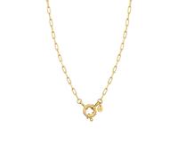 Elli Glieder Federring 925 Sterling Silber goldfarben Damen