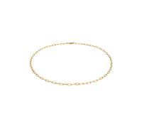 Elli Glieder Oval Grob Basic Chain Optik 925 Silber goldfarben Damen