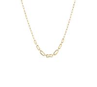 Elli Gliederkette Oval Chain 925 Sterling Silber goldfarben Damen