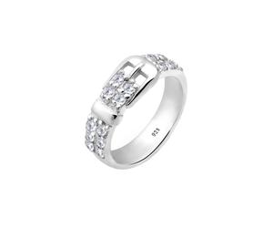 Elli Gürtel Basic Zirkonia 925 Silber 52 Damen