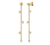 Elli Hänger Geo 925 Silber, mit Kristallen von Swarovski® goldfarben Damen