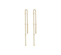 Elli Hänger Kugel Minimal Basic Durchziehen 925 Silber goldfarben Damen