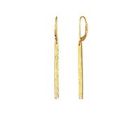 Elli Ohrringe Hänger Stab Geo Antike Vintage Look 925er Silber Gold