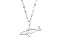 Elli Haifisch Hai Erbskette Tier Symbol 925 Silber silberfarben Damen