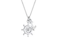 Elli Kette mit Anhänger »Steuerrad/Anker, 0108771219, 0108721219, 0108481219«, silber
