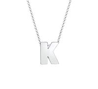 Elli Halskette Damen Buchstabe S Initialen Trend Minimal in 925 Sterling Silber
