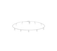 Elli Halskette Damen Choker Geo Kreis Basic Matt Coin 925 Sterling Silber