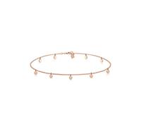 Elli, Halskette Choker Kette Geo Kreis Basic Matt Coin 925 Silber in gold, Schmuck für Damen Gr. 36 cm