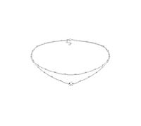 Elli Halskette Damen Choker Kugel Layer Stern Anhänger in 925 Sterling Silber