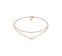 Elli Halskette Damen Choker Layer Astro Halbmond Sterne in 925 Sterling Silber