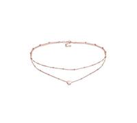 Elli Halskette Damen Choker Layer Look Herz Trend 925 Silber
