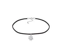 Elli Halskette Damen Choker Sonne Anhänger Trend aus 925 Sterling Silber