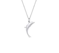 Elli Panzerkette Delfin Maritim Sommer 925er Silber 45 Damen