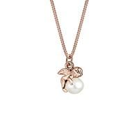 Halskette Engel Süßwasserzuchtperle 925 Sterling Silber Elli Rosegold 001 (Artikelnummer: 4N940/30X001)