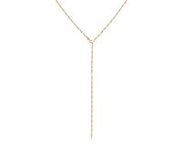 ELLI Halskette Figaro Y-kette Trend Verstellbar Aus 925 Sterling Silber für Damen - 40 cm