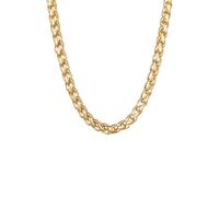 Elli Halskette Damen Glieder Basic Trend Ösenverschluß Goldfarben