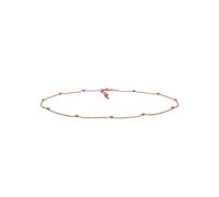 Elli Choker Kette Damen Silber 925 Rosé 18K Vergoldet Kugel Schmuck Geschenke für Frauen Halskette Mädchen Mama Freundin, Silberkette Länge 36 cm