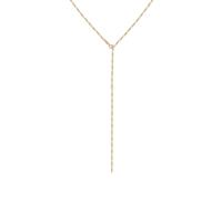 ELLI Halskette Figaro Y-kette Trend Verstellbar Aus 925 Sterling Silber für Damen - 40 cm