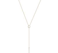 Elli Halskette Damen Y-Kette Geo Minimal in 925 Sterling Silber Vergoldet